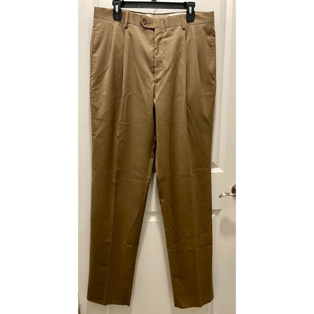 NWT JoS. A. Bank Signature Collection Traditional Fit 100% Wool 35R Unhemmed